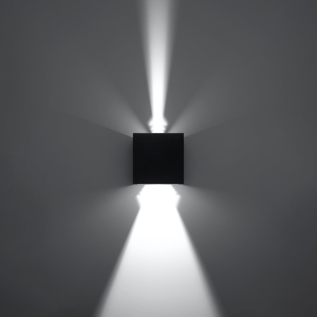 Wandleuchte LUCA schwarz LED (Innen & Außen) Sollux Lighting
