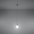 Pendelleuchte DIEGO 1 weiß Sollux Lighting