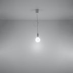 Pendelleuchte DIEGO 1 weiß Sollux Lighting