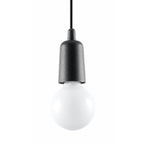 Pendelleuchte DIEGO 1 schwarz Sollux Lighting