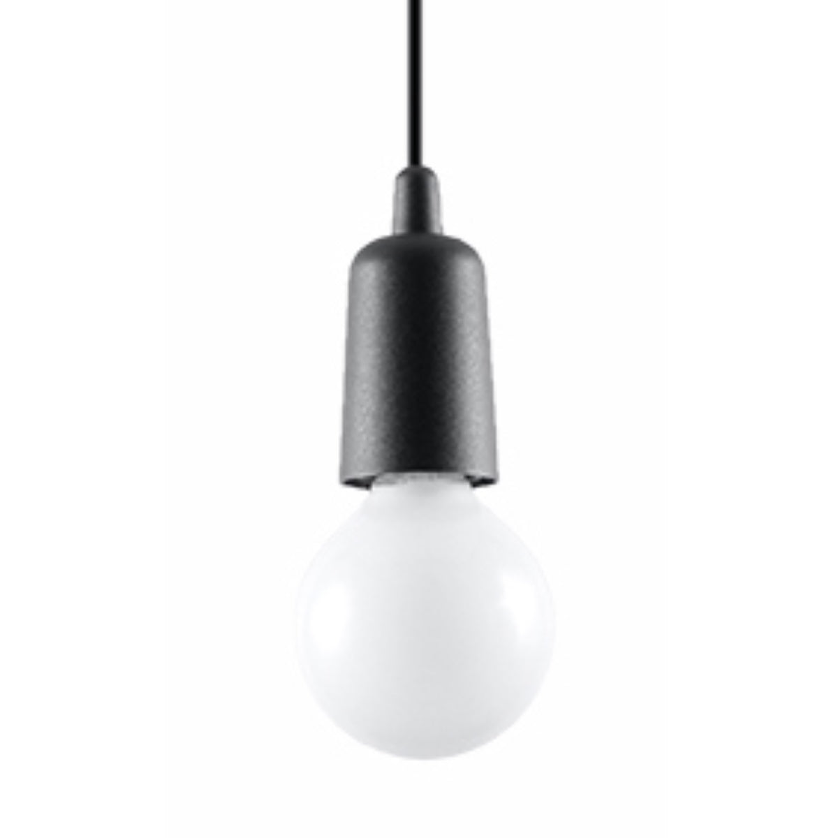 Pendelleuchte DIEGO 1 schwarz Sollux Lighting