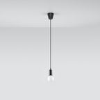 Pendelleuchte DIEGO 1 schwarz Sollux Lighting