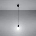 Pendelleuchte DIEGO 1 schwarz Sollux Lighting