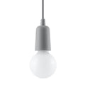 Pendelleuchte DIEGO 1 grau Sollux Lighting
