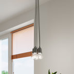 Pendelleuchte DIEGO 1 grau Sollux Lighting