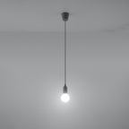 Pendelleuchte DIEGO 1 grau Sollux Lighting