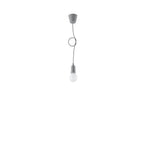 Pendelleuchte DIEGO 1 grau Sollux Lighting