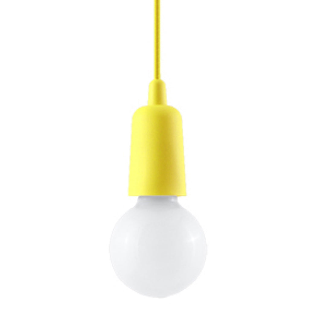 Pendelleuchte DIEGO 1 gelb Sollux Lighting