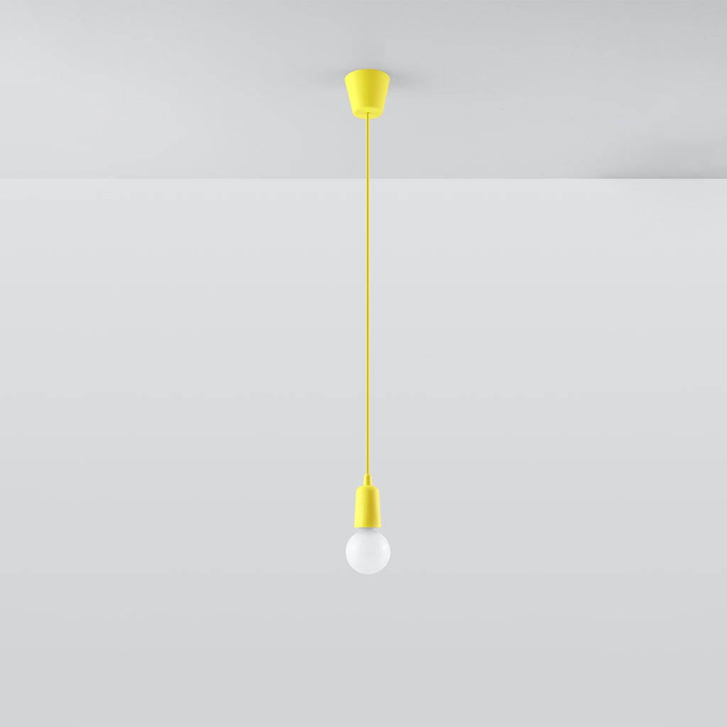 Pendelleuchte DIEGO 1 gelb Sollux Lighting