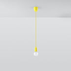 Pendelleuchte DIEGO 1 gelb Sollux Lighting