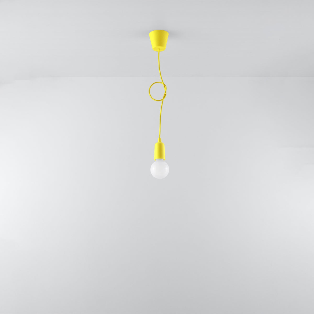 Pendelleuchte DIEGO 1 gelb Sollux Lighting