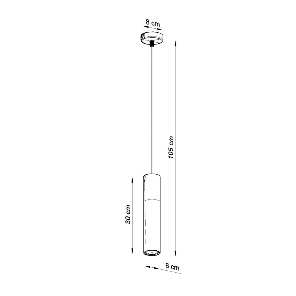 Pendelleuchte PABLO schwarz Sollux Lighting