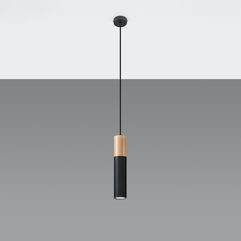 Pendelleuchte PABLO schwarz Sollux Lighting