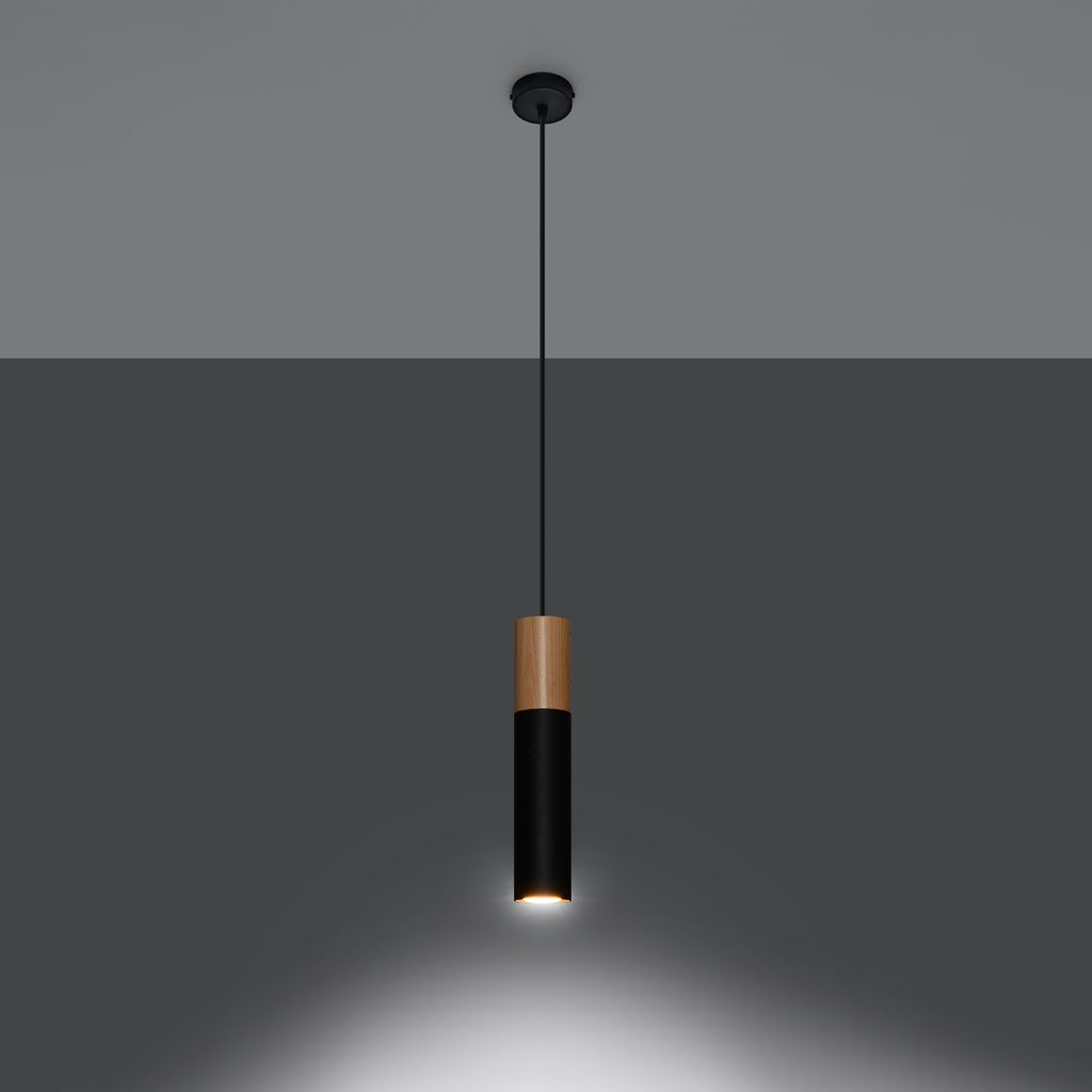 Pendelleuchte PABLO schwarz Sollux Lighting