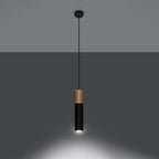 Pendelleuchte PABLO schwarz Sollux Lighting