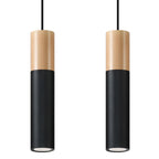 Pendelleuchte PABLO 2 schwarz Sollux Lighting