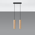 Pendelleuchte LINO 2 Holz Sollux Lighting