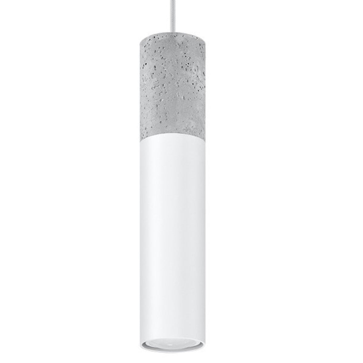 Pendelleuchte BORGIO 1 weiß Sollux Lighting