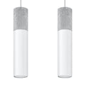 Pendelleuchte BORGIO 2 weiß Sollux Lighting