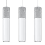 Pendelleuchte BORGIO 3L weiß Sollux Lighting