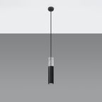 Pendelleuchte BORGIO 1 schwarz Sollux Lighting
