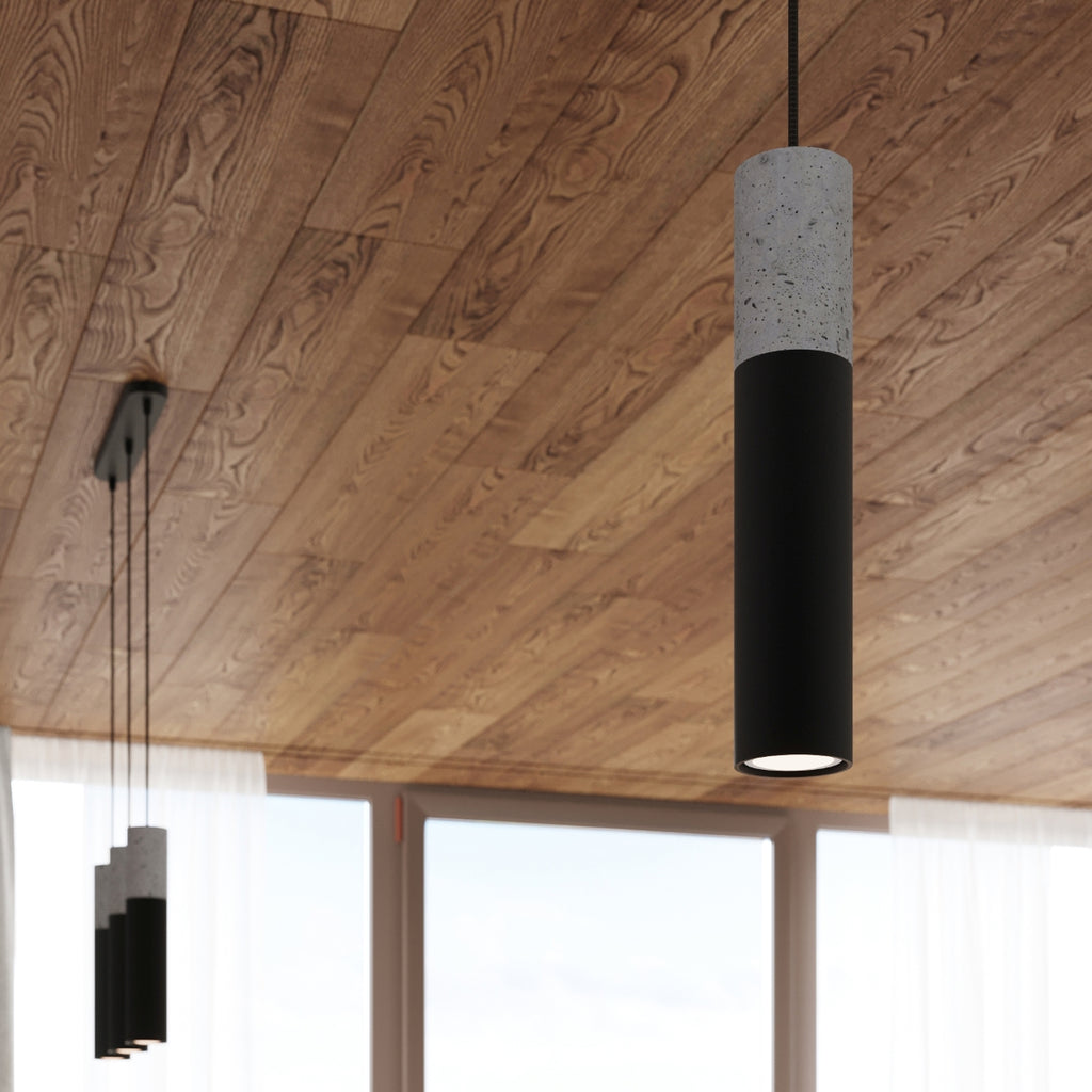 Pendelleuchte BORGIO 2 schwarz Sollux Lighting