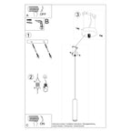Pendelleuchte LUVO 1 Sollux Lighting