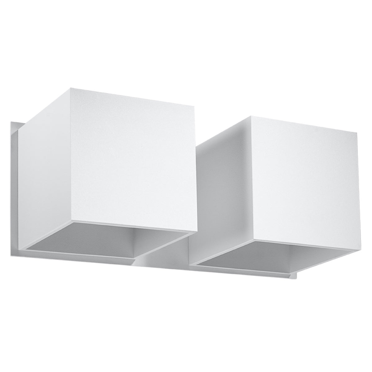 Wandleuchte QUAD 2 weiß Sollux Lighting