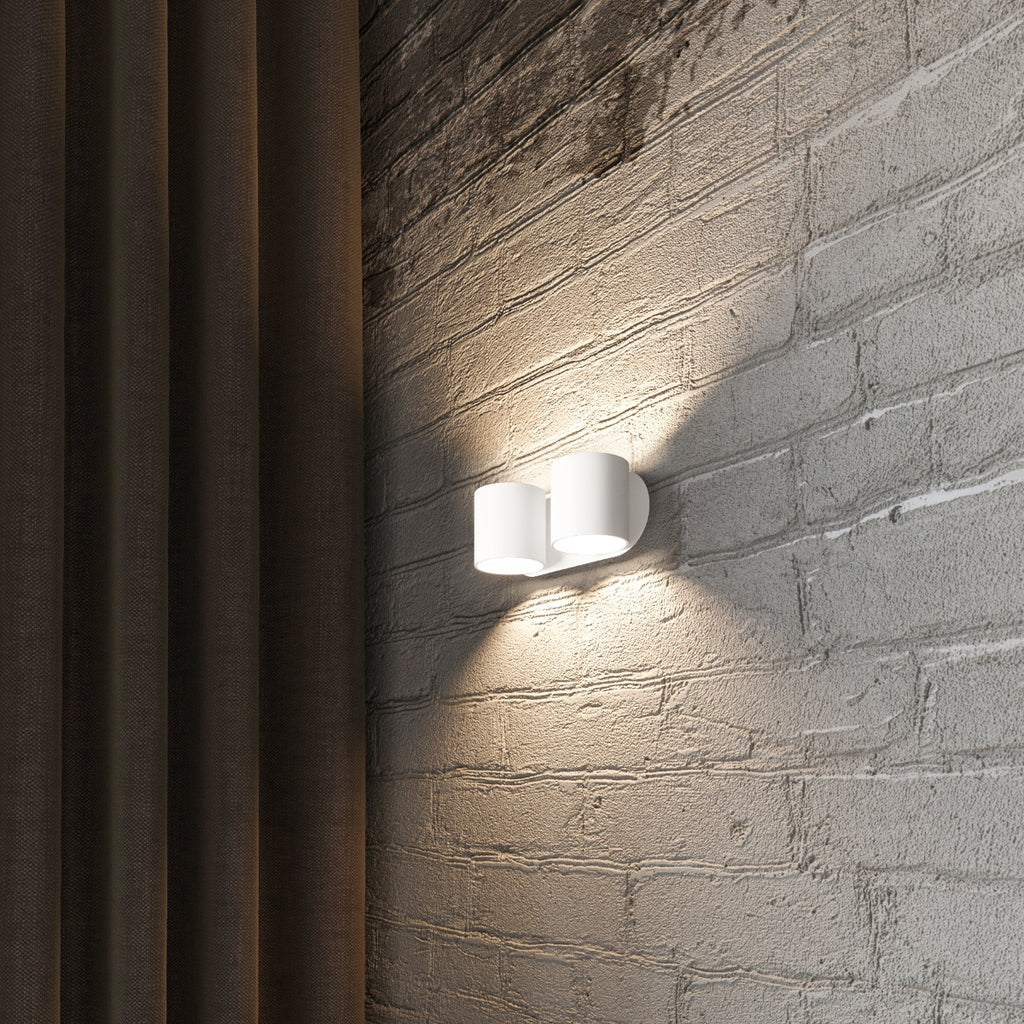 Wandleuchte ORBIS 2 weiß Sollux Lighting