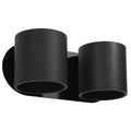 Wandleuchte ORBIS 2 schwarz Sollux Lighting