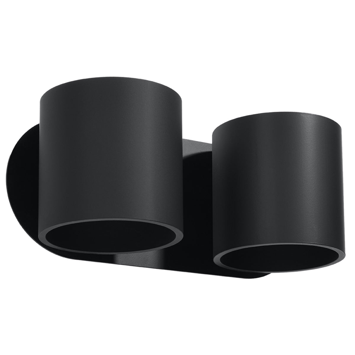 Wandleuchte ORBIS 2 schwarz Sollux Lighting