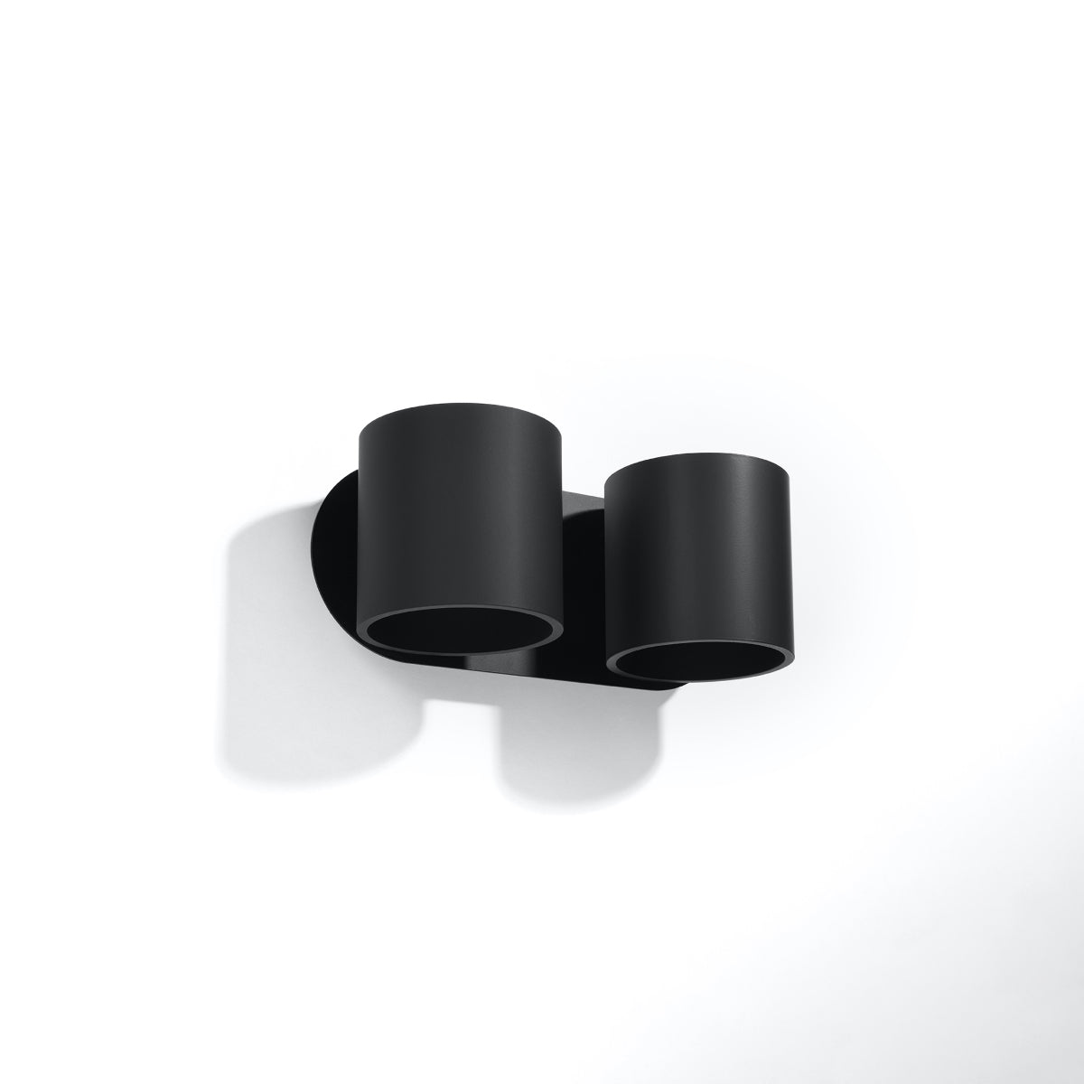 Wandleuchte ORBIS 2 schwarz Sollux Lighting