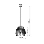 Pendelleuchte GATE weiß Sollux Lighting