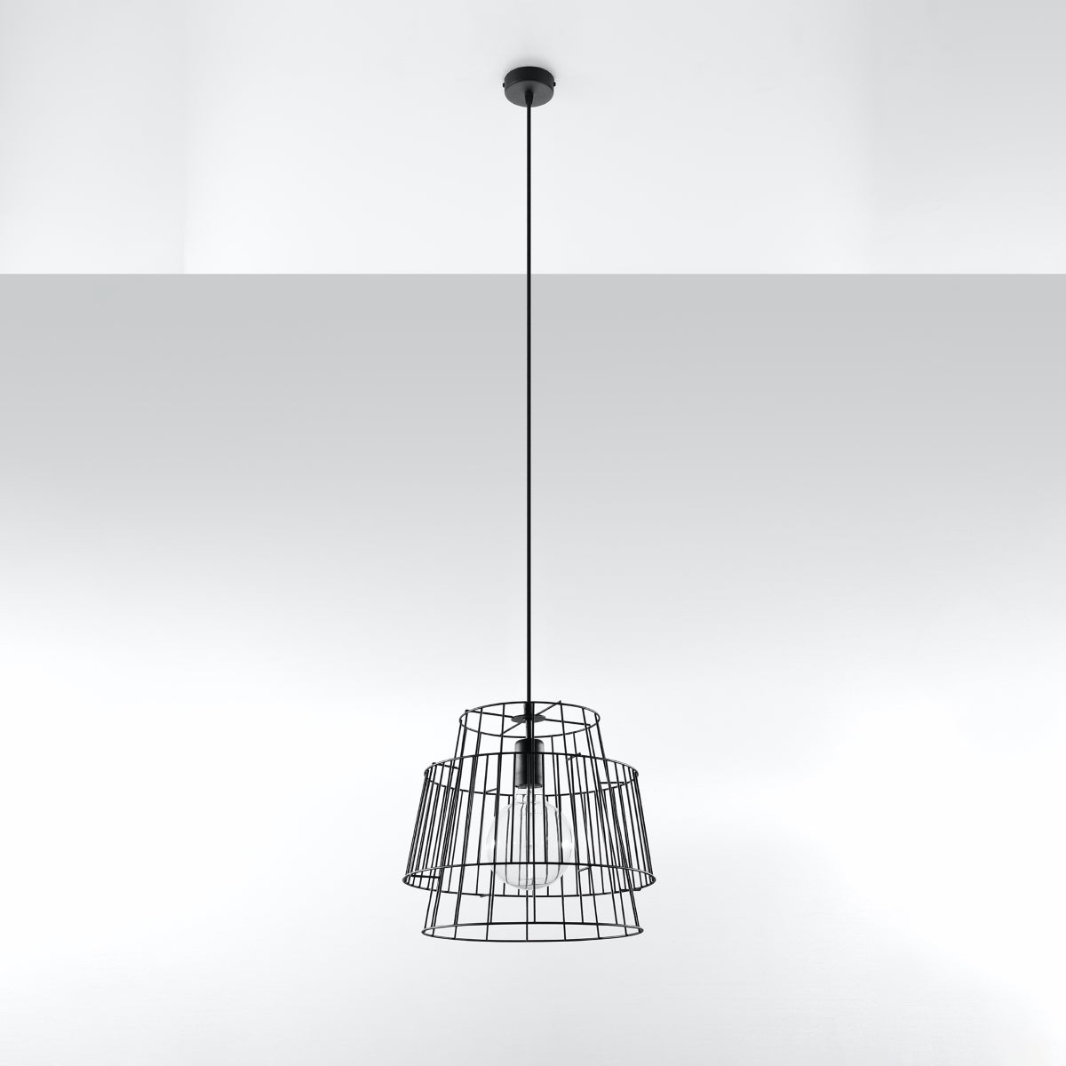 Pendelleuchte GATE schwarz Sollux Lighting