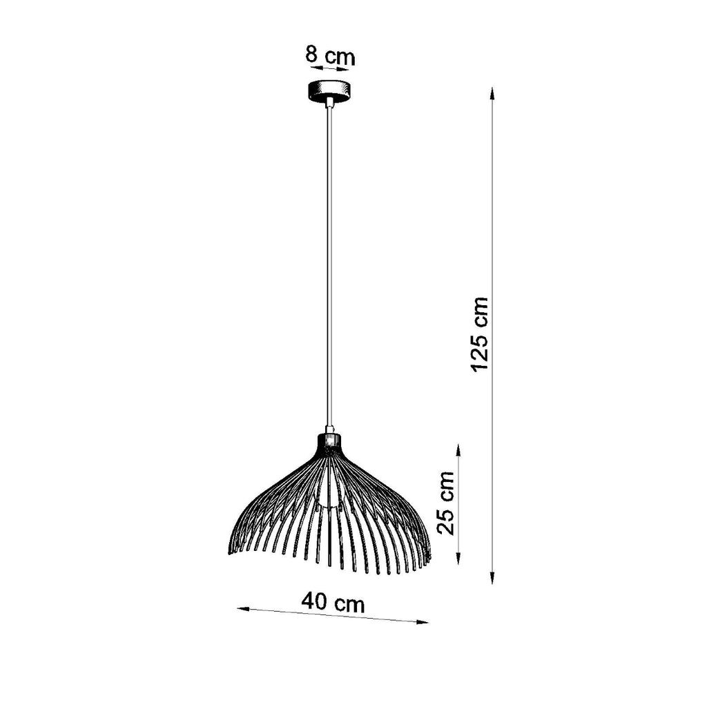 Pendelleuchte UMB weiß Sollux Lighting