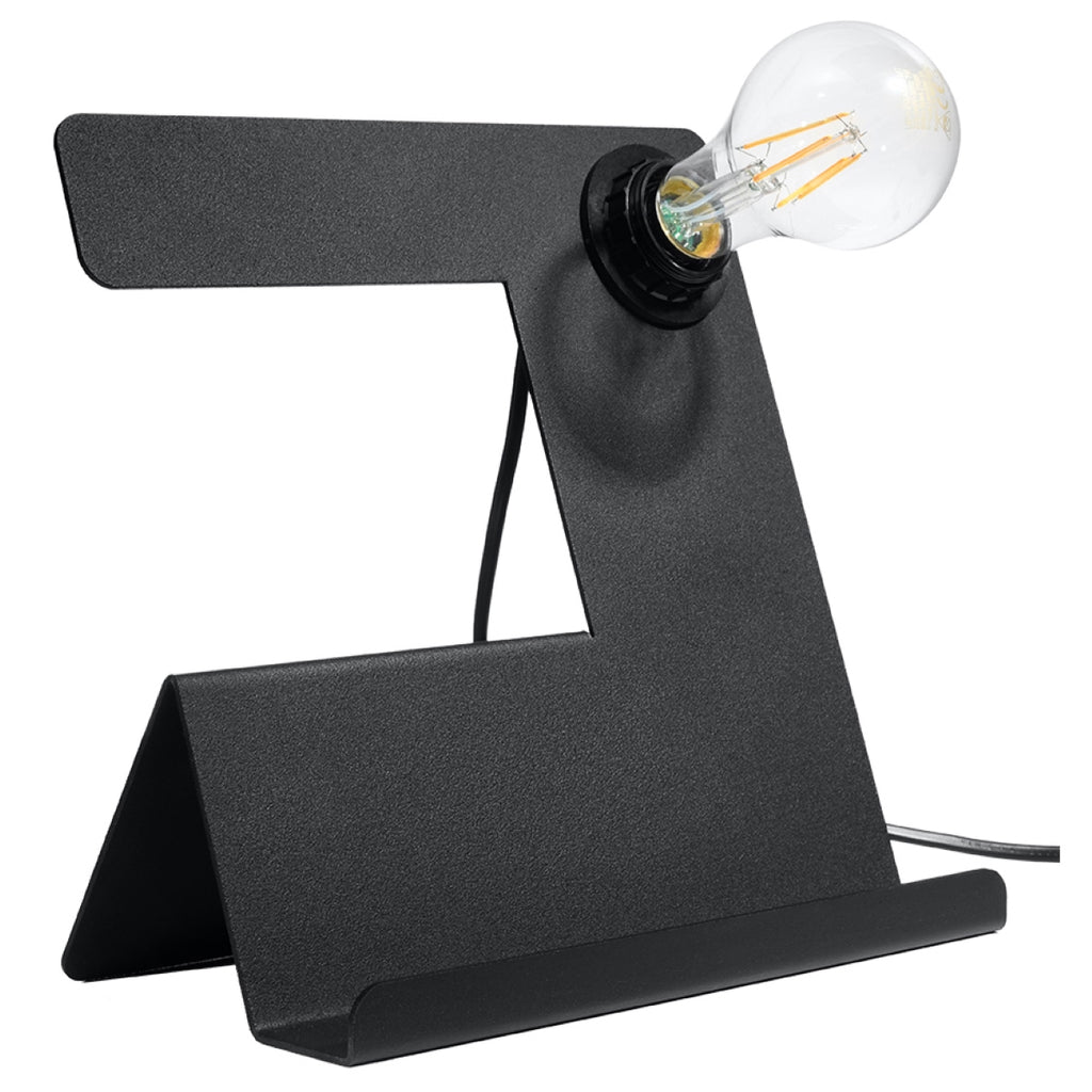 Tischleuchte INCLINE schwarz Sollux Lighting