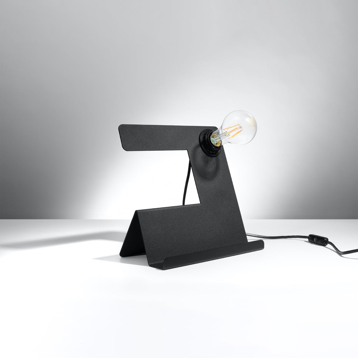 Tischleuchte INCLINE schwarz Sollux Lighting