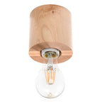 Deckenleuchte SALGADO Naturholz Sollux Lighting