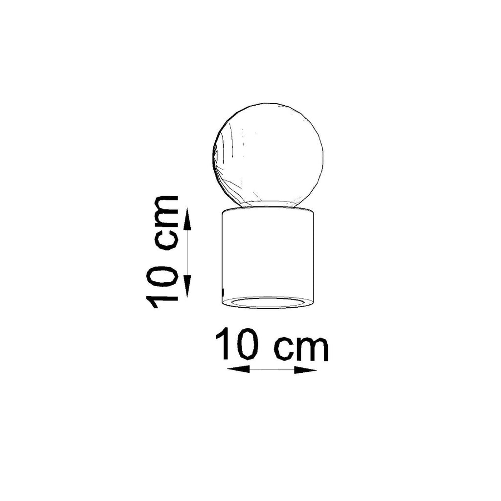 Tischleuchte SALGADO Holz Sollux Lighting