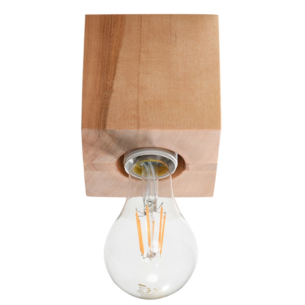 Deckenleuchte ARIZ Naturholz Sollux Lighting