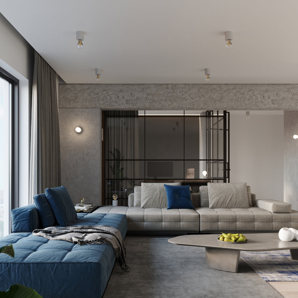 Deckenleuchte SALGADO Beton Sollux Lighting