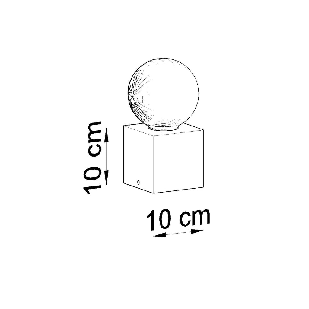 Tischleuchte ARIZ Beton Sollux Lighting