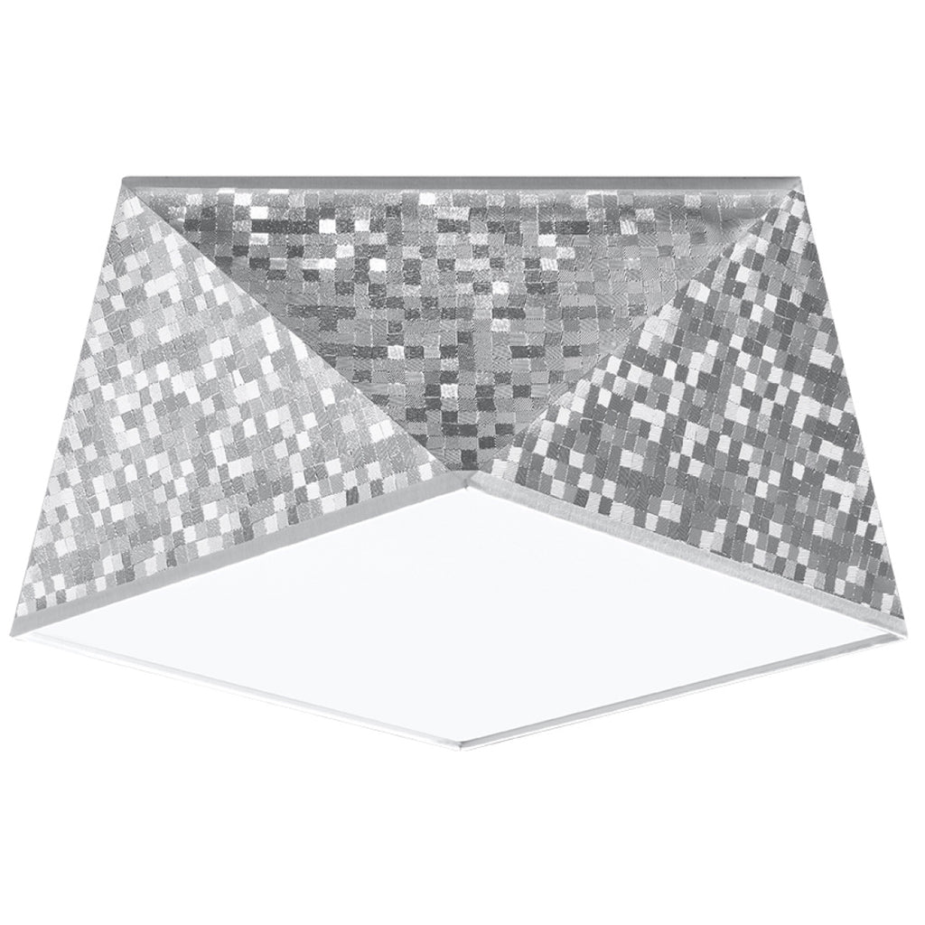 Deckenleuchte HEXA 25 silber Sollux Lighting