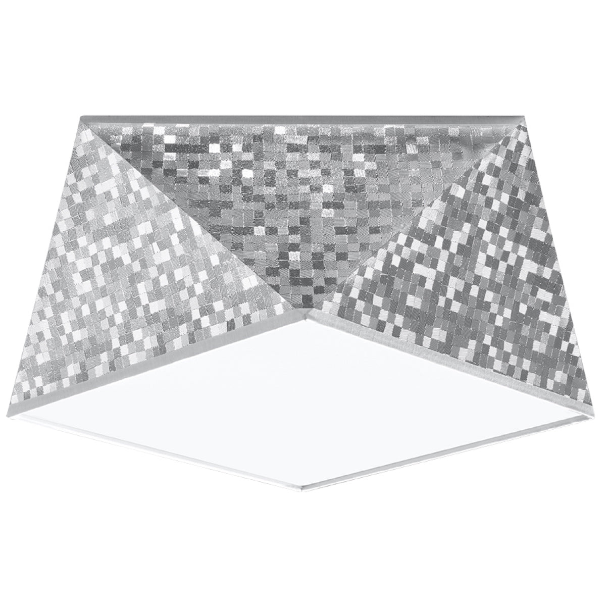 Deckenleuchte HEXA 25 silber Sollux Lighting