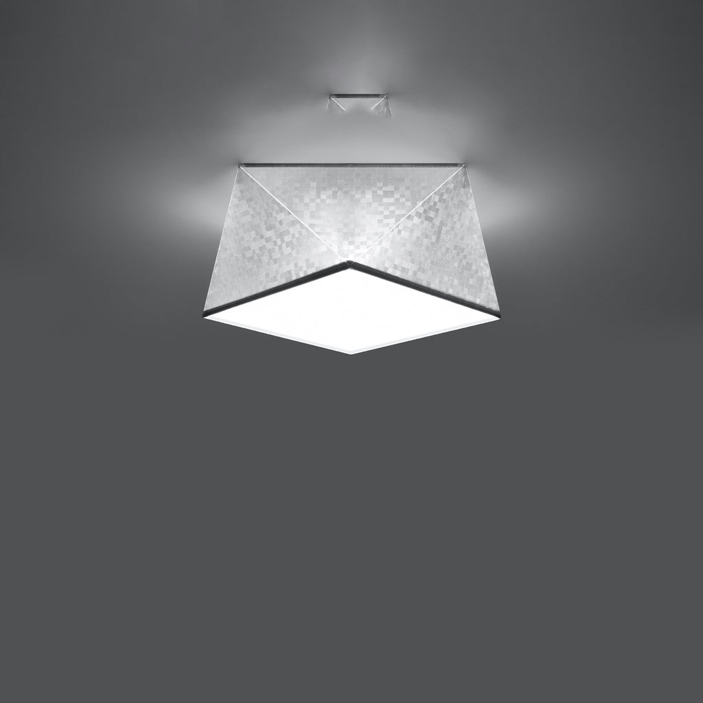 Deckenleuchte HEXA 25 silber Sollux Lighting