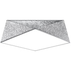 Deckenleuchte HEXA 45 silber Sollux Lighting