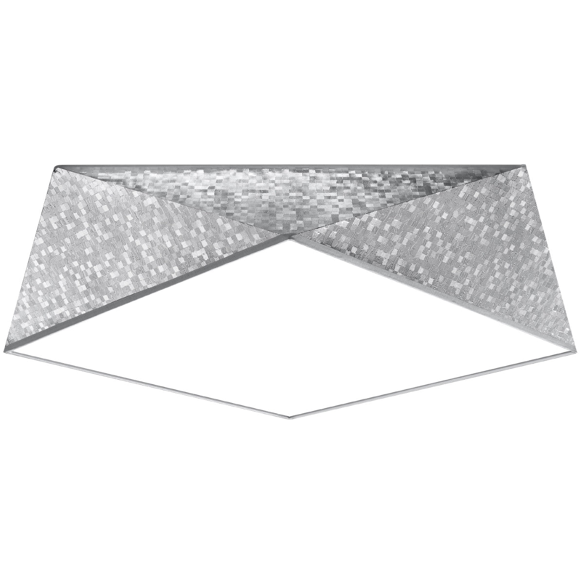 Deckenleuchte HEXA 45 silber Sollux Lighting