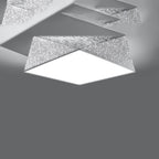 Deckenleuchte HEXA 45 silber Sollux Lighting