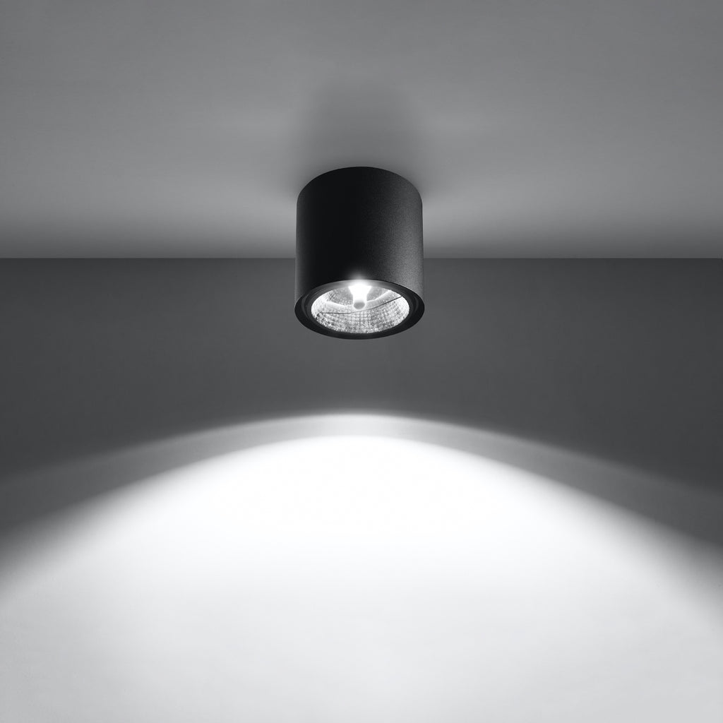 Deckenleuchte - Spot - Strahler TIUBE schwarz Sollux Lighting