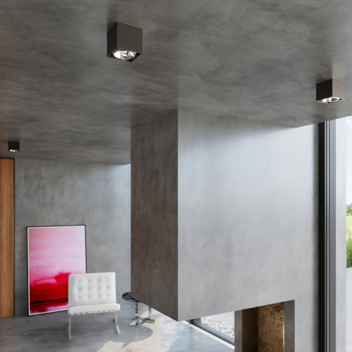 Deckenleuchte - Spot - Strahler BLAKE schwarz Sollux Lighting